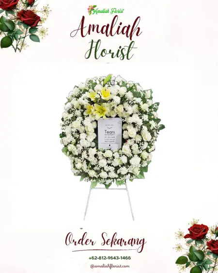 Krans Bunga Duka Cikampek Barat